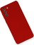 Samsung Galaxy S21 Plus Kılıf Lansman Içi Kadife Nano Silikon - Kırmızı 3