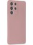 Samsung Galaxy S21 Ultra Kılıf Lansman Içi Kadife Nano Silikon - Pudra 2