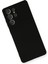 Samsung Galaxy S21 Ultra Kılıf Lansman Içi Kadife Nano Silikon - Siyah 3