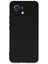 Xiaomi Mi 11 Kılıf Lansman Içi Kadife Nano Silikon - Siyah 1