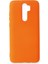 Xiaomi Redmi Note 8 Pro Kılıf Lansman Içi Kadife Nano Silikon - Turuncu 1