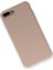 Apple iPhone 8 Plus Kılıf Lansman Içi Kadife Nano Silikon - Pudra 3