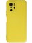 Xiaomi Poco X3 Gt Kılıf Lansman Içi Kadife Nano Silikon - Sarı 1