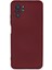 Xiaomi Redmi Note 10 Kılıf Lansman Içi Kadife Nano Silikon - Bordo 1