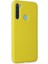 Xiaomi Redmi Note 8 Kılıf Lansman Içi Kadife Nano Silikon - Sarı 2