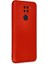 Xiaomi Redmi Note 9 Kılıf Lansman Içi Kadife Nano Silikon - Kırmızı 3