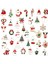 38 Adet / Takım Noel Charms Kolye Boncuk Takı Yapımı Için Dıy Bilezik Küpe (Yurt Dışından) 1