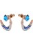 Kristal Rhinestone Ay ve Yıldız Asılı Sonra Dangle Küpe Kadın Için (Yurt Dışından) 4