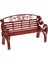 Dollhouse Mobilya 1: 6 Ölçekli Bahçe Veranda Park Tezgah Bahçe Dekoru Kahverengi (Yurt Dışından) 2