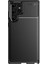 S22 Ultra Uyumlu Kılıf Kamera Lens Çıkıntılı Karbon Silikon Case 3