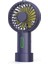 El Fanı, Mini El Fanı Kişisel Taşınabilir Fan 3 Hız Ayarlanabilir Açı Çıkarılabilir Taban Ipi USB Şarj (Mor) (Yurt Dışından) 1