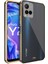 Vivo Y33S Kılıf Kamera Korumalı Pastel Renk Voit Clear Kapak Siyah 1