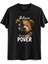 Power Tedy Bear Siyah Tshirt 1