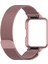 For Xiaomi Redmi Watch 2 Lite / Redmi Watch 2 Metal Watch Frame (Rose Pembe) (Yurt Dışından) 2