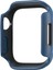 Pc + Tpu 2 Renkli Çerçeve İzle Vaka Apple Watch Uyumlu Series 7 41mm (Koyu Mavi + Siyah) (Yurt Dışından) 3