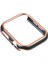 Çift Renkli Galvanik Pc Koruyucu İzle Kılıf Apple Watch Uyumlu Serisi 3 & 2 & 1 38mm (Gül Altın Kenar + Yeşil Arka Plan) (Yurt Dışından) 2