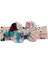 Prettyia Pamuk Kızlar Bebek Gül ve Çiçek Kafa Bandı Hairband Yay Tarzı 2