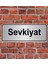 Gümüş Renk 10 x 20 cm Sevkiyat Yazılı Metal Yönlendirme Levhası 1