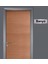 Gümüş Renk 10 x 20 cm Banyo Yazılı Metal Yönlendirme Levhası 2