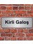 Gümüş Renk 10 x 20 cm Kirli Galoş Yazılı Metal Yönlendirme Levhası 1