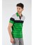 Minimalist Çizgili Erkek Polo Yaka T-Shirt - Kısa Kol 3
