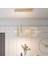 Zodyak eskitme gold Modern Tasarım Ledli Avize 1