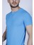 Battal Beden Bisiklet Yaka Erkek T-Shirt (Slım-Fıt Kalıbında) 5
