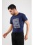 8012 Slim Fit Bisiklet Yaka T-Shirt 5