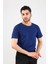 8009 Slim Fit Bisiklet Yaka T-Shirt 3