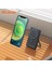 MC-0691 15W Magsafe 10.000mAh Kablosuz Dijital Ekranlı Wireless Şarj Cihazı Powerbank Gri Standlı 3