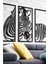 3 Parça Zebra Ev&ofis Metal Duvar Tablosu 2