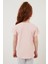 Baskılı Bisiklet Yaka Pamuklu T Shirt Kız Çocuk T Shirt 6211034 5