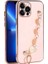 Apple iPhone 12 Pro Max Kılıf Kalpli Askılı Silikon Kapak 1