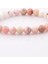 Pembe Opal Doğal Taş Bileklik 8 mm Küre Kesim 2