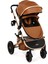 Capsule Egg Travel Sistem Bebek Arabası Kahve Rose 3