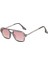 Retro Çift Köprü Kadın Güneş Gözlüğü Moda Pembe Gradyan Gözlük Trend Oyuk Leopar Mavi Güneş Gözlükleri Erkekler Shades (Yurt Dışından) 1