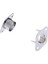 Paket 2 Metal Perde Kutup Duvar Tesis Braketi Perde Çubuklar Finials # 25 mm (Yurt Dışından) 4