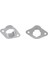Paket 2 Metal Perde Kutup Duvar Tesis Braketi Perde Çubuklar Finials # 25 mm (Yurt Dışından) 5
