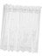 Dantel Katlı Cafe Yarım Perde Panel Kısa Valance 74X61 cm Beyaz (Yurt Dışından) 4