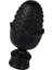 1 Drapery Perde Çubuk 28 mm Dia Için Kapakları Finials Uçlar. Kutup Siyahı (Yurt Dışından) 5