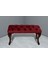 Gazzini Furniture Classic Chester Model Kapitoneli Bordo Puf - Ceviz Ayak 1