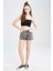 Coool Skinny Fit İp Askılı Pamuklu Crop Top U0358AZ22SM 2