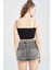 Coool Skinny Fit İp Askılı Pamuklu Crop Top U0358AZ22SM 3
