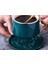Yaratıcı Avrupa Seramik Kahve Kupalar Lüks Porselen Altın Kaplama Öğleden Sonra Çay Bardağı Daire Kaşık Setleri Vintage Kubek Drinkware | Kahve Kupası Setleri 4