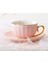 Avrupa Seramik Kupası Porselen Avrupa Tarzı Öğleden Sonra Çay Yeniden Kullanılabilir Çevre Dostu Seyahat Kupası ve Firma Ev Tazas Drinkware 50 | Teacup tabak Setleri (Yurt Dışından) 2