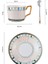 Lüks Avrupa Kahve Fincanı Porselen Kemik Çini Öğleden Sonra Çay Seyahat Kahve Fincanı Set Çevre Dostu Tazas Ev Ürünleri 50 | Teacup tabak Setleri (Yurt Dışından) 4