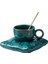Ev Kahve Fincanı Set Seramik Öğleden Sonra Çay Bardağı Seti Lüks Küçük Hediye Kutusu Çevre Dostu Tazas De Cafe Yaz Kupası Seti EB5BD | Kupa lar 1