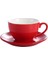220ML Modern Latte Kahve Kupalar Cappuccino Avrupa Basit Seramik Kahve Fincanı ve Daire Seti Porselen Vaso Para Cafe Drinkware | Kahve Kupası Setleri 1