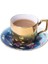Avrupa Yaratıcı Kahve Fincanı Tam Çiçek Yansıma Ayna Kupası Seramik Kahve Kupa Kaplama Fincan Daire Çay Bardağı Seti Tazas Drinkware | Kahve Kupaları ve kupalar (Yurt Dışından) 1