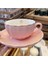 Sevimli Kabak Kupası Seramik Kahve Kupa Seti Siyah Çay Bardağı Öğleden Sonra Çiçek Çay Bardağı Daire Altın Çift Hediye Vaso Para Cafe Drinkware | Kahve Kupası Setleri 3